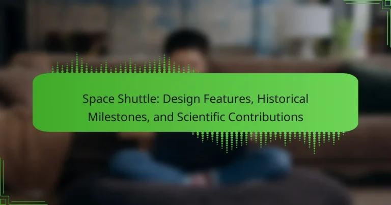 Space Shuttle: Design Features, Historical Milestones, and Scientific Contributions